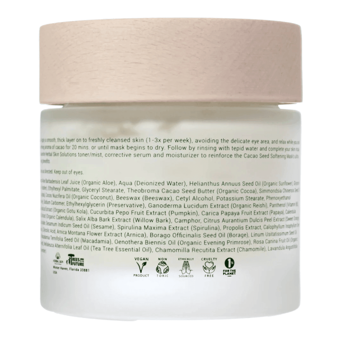 Cacao Seed Softening Enzyme Mask - 3.38oz - RoZ Aesthetics