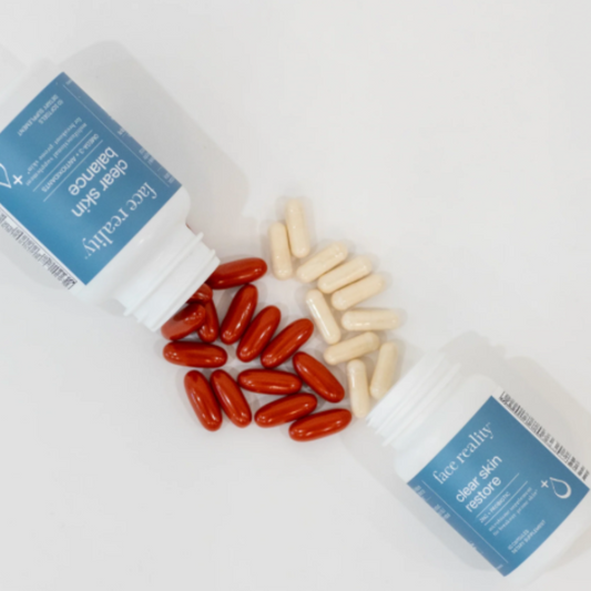 Clear Skin Restore & Balance Duo Supplements - RoZ Aesthetics