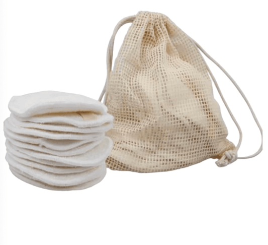 Reusable Bamboo, Cotton Hybrid Round Set - 10 pack - RoZ Aesthetics